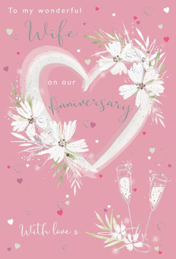 Picture of FOR MY  WONDERFUL WIFE ON OUR ANNIVERSARY CARD